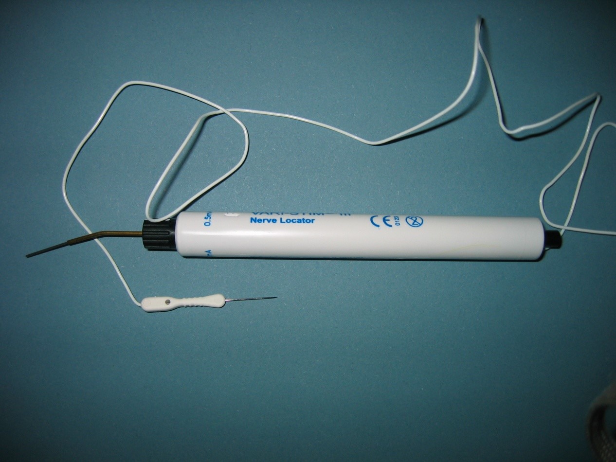 Intra-operative testing of nerve function